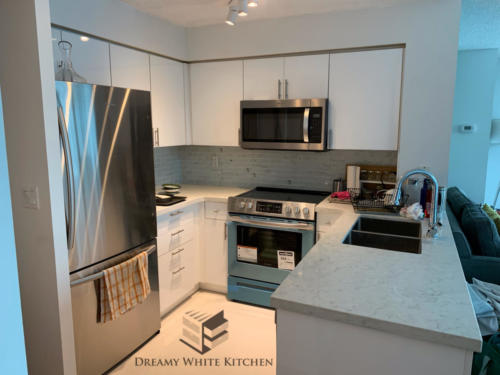 Dreamy White Kitchen