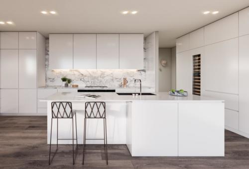 Dreamy White Kitchen